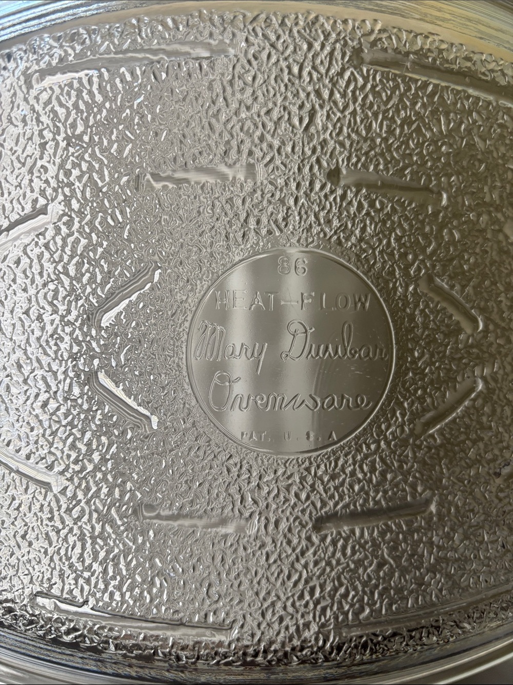 Mary Dunbar -Heat Flow- Clear Casserole Dish - Picture 2 of 8